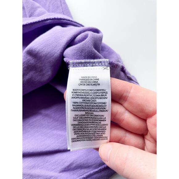 Boy's Polo Ralph Lauren Lavender Polo Shirt with Teal Pony Logo Size M 10-12 - Picture 4 of 4